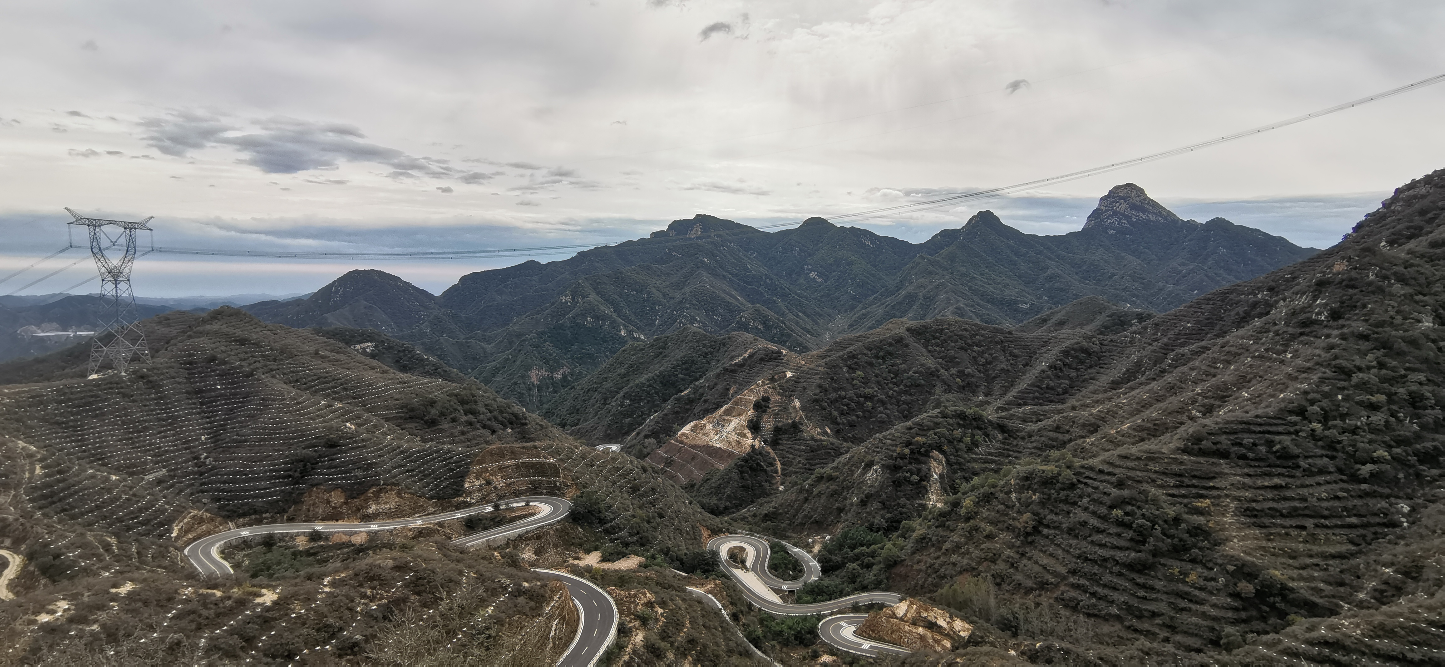 阜平史家寨天路图片