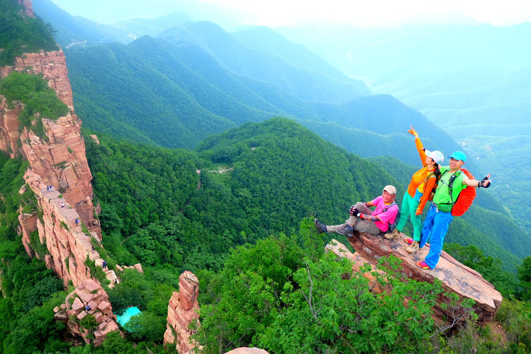 非著名阴阳山嶂石岩 快乐户外徒步三日游