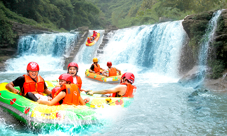 江西九瀑峡漂流门票 观光车 亲子休闲漂一日电子票,马蜂窝自由行 - 马