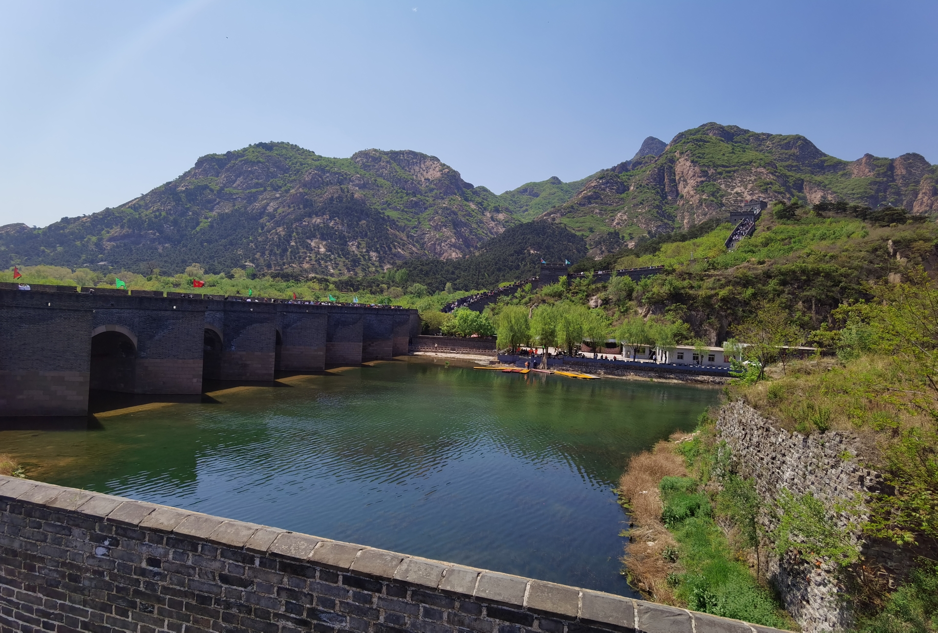 綏中旅行之九門口水上長城