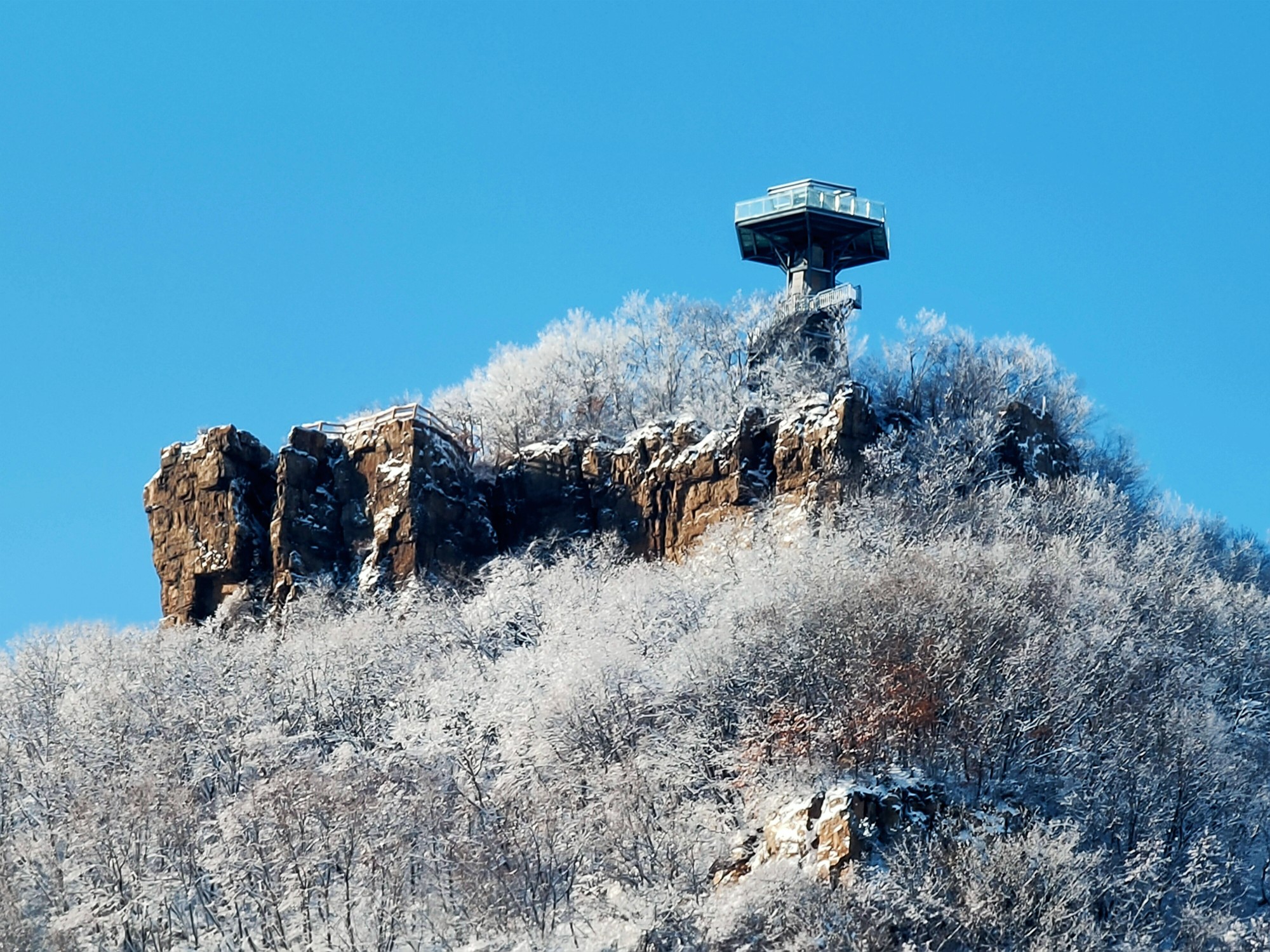 玉樹瓊花雪作詩——春節本溪老母嶺,滴水洞,四方臺環穿一日遊,本溪