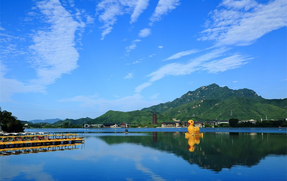 北京怀柔百合谷普罗旺斯薰衣草花海雁栖湖2日1晚观湖赏花定制游(景点