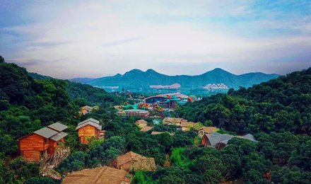 莫干山開元森泊度假樂園2天1晚度假套餐(雨林餐廳自助早餐2大2小 水