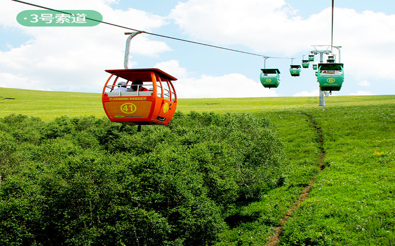 辉腾锡勒草原 黄花沟单索道门票纯玩一日游(2-6人团出行)