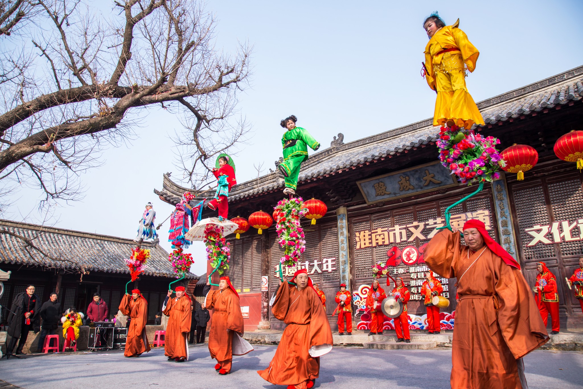 春游江淮请您来|领略国家级非遗寿县抬阁文化的魅力! - 马蜂窝