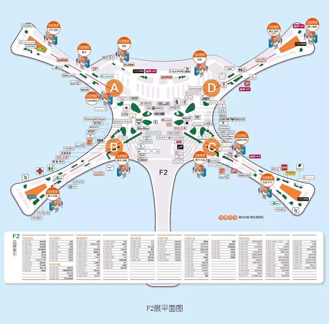 Beijing Daxing International Airport Tourist Map