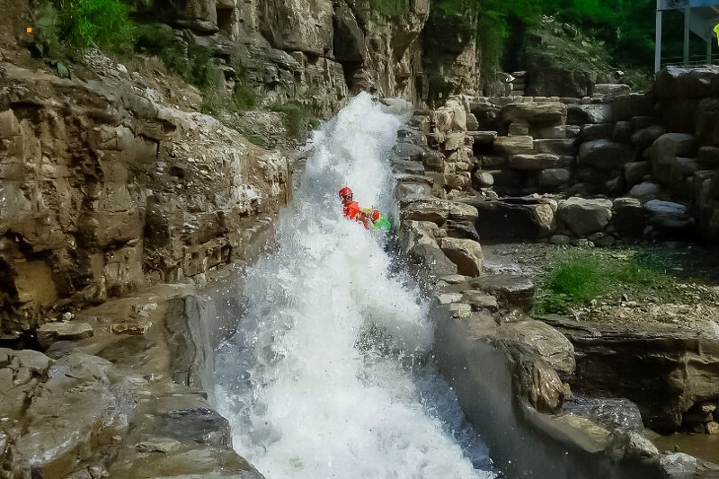 北京十渡乐谷银滩一日游高山峡谷漂流