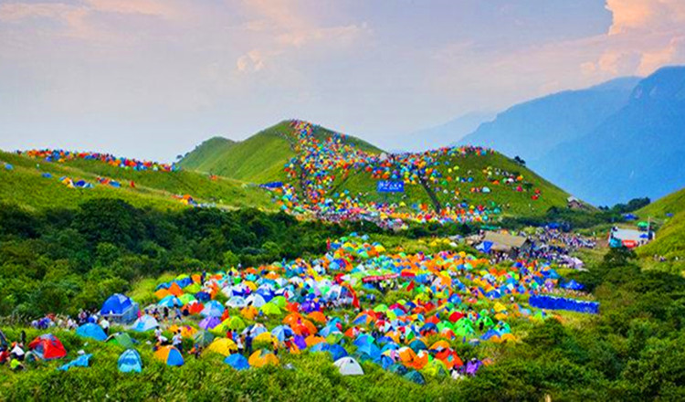 萍鄉武功山門票無需取票二維碼身份證直接入園享0損退