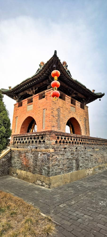 山西省新绛县绛州大堂新绛三楼隋州花园等古迹资料片