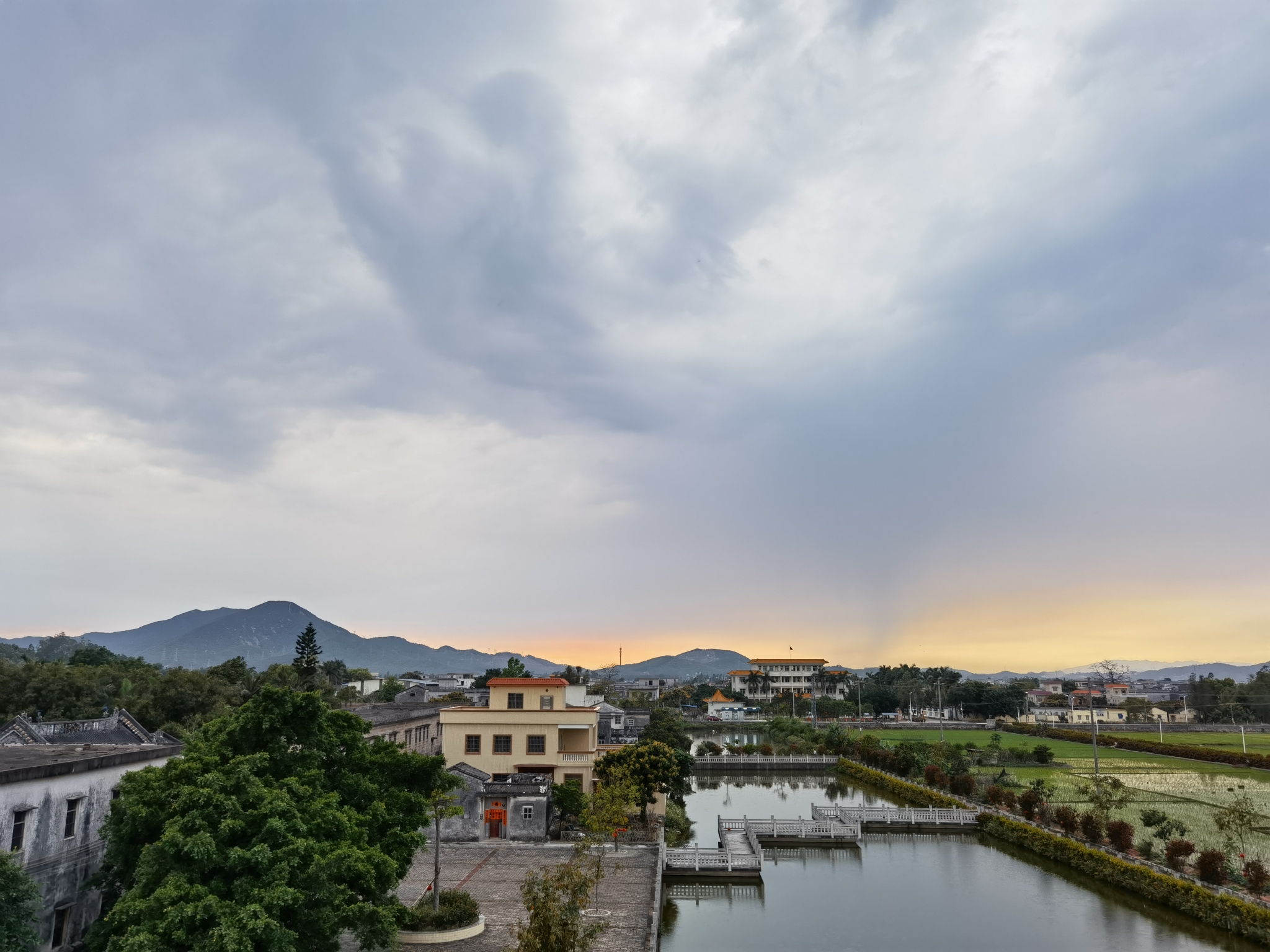 新会双水镇的豪山村一游
