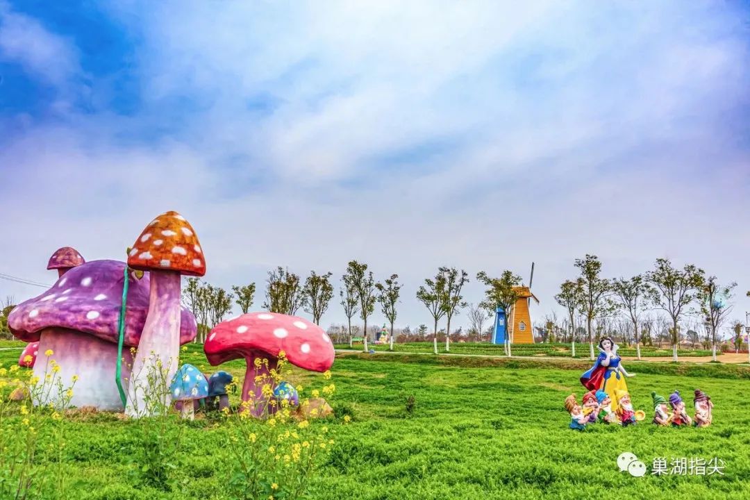 100个网红打卡点巢湖市半岛花溪乐园67