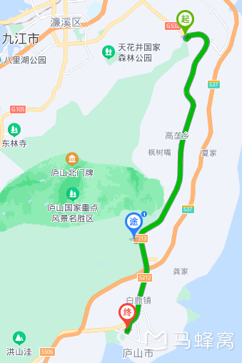 请教:庐山游览结束,从牯岭镇正街出发,怎么去白鹿洞书院?