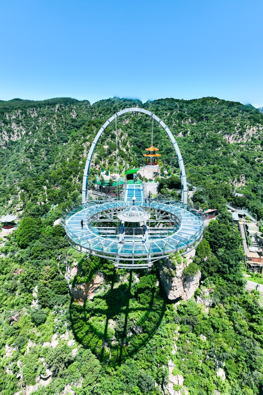 京东石林峡旅游区好玩吗感觉那个ufo玻璃栈道还不错