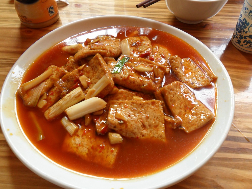 青林口古镇的红军标语和豆腐宴