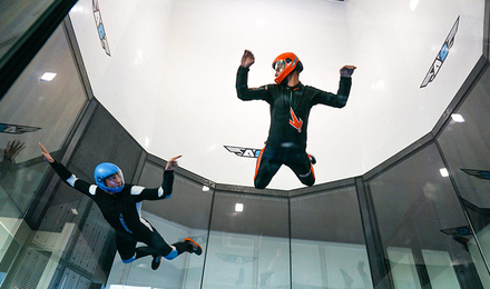 元旦春节旅游 新加坡跳伞风洞门票ifly室内模拟高空跳伞(2次)