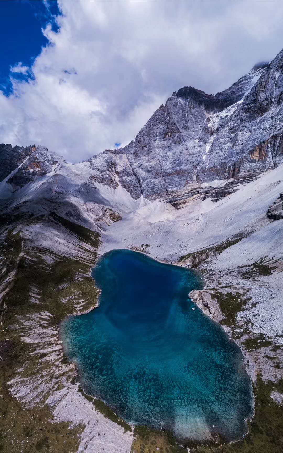 网红景点一:牛奶海 五色海