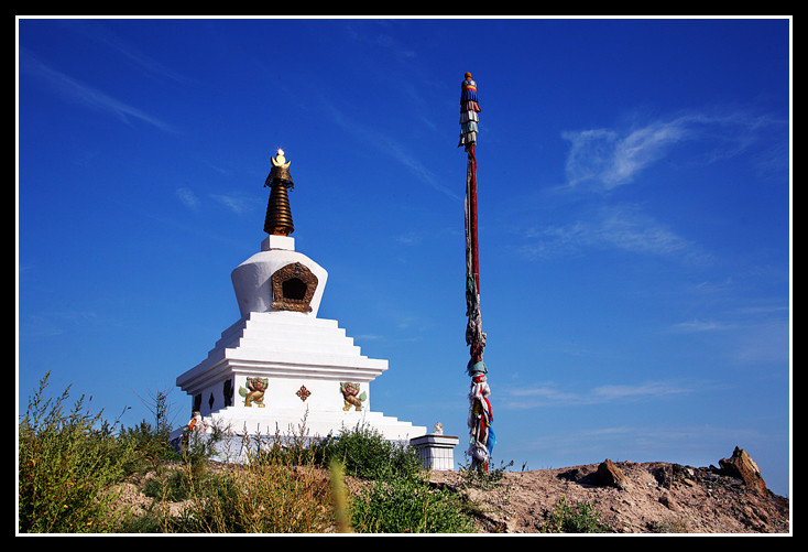 环游北疆一精河敖包祈祷平安