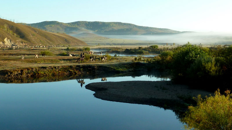 向北方边境小镇恩和