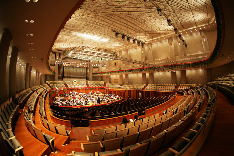 这个是鞋盒形的音乐厅