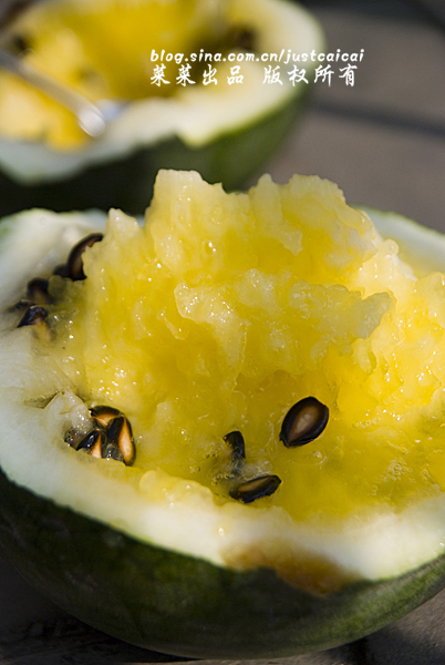 带着雪一般清新味道的白瓤瓜兰州美食记四