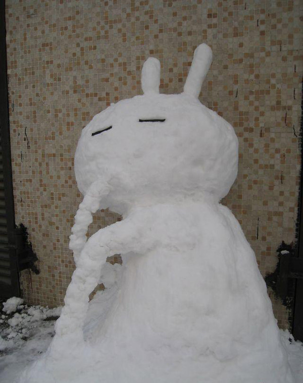 雪人兔斯基来咯