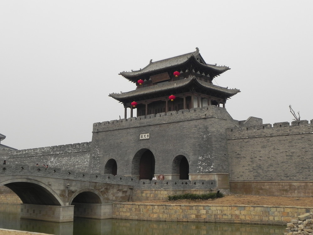 牌坊】【台儿庄古城-扶风堂临河处】【台儿庄古城-扶风堂正门】