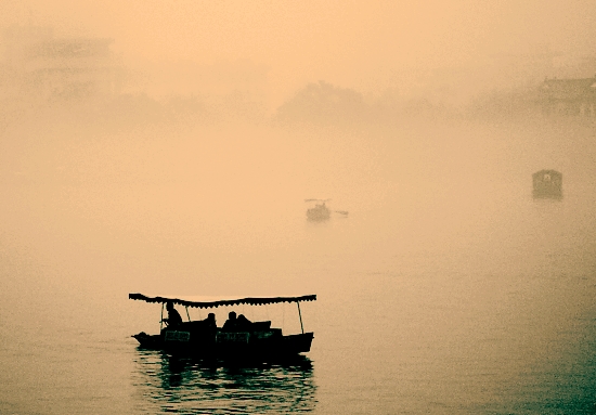 烟雨西湖