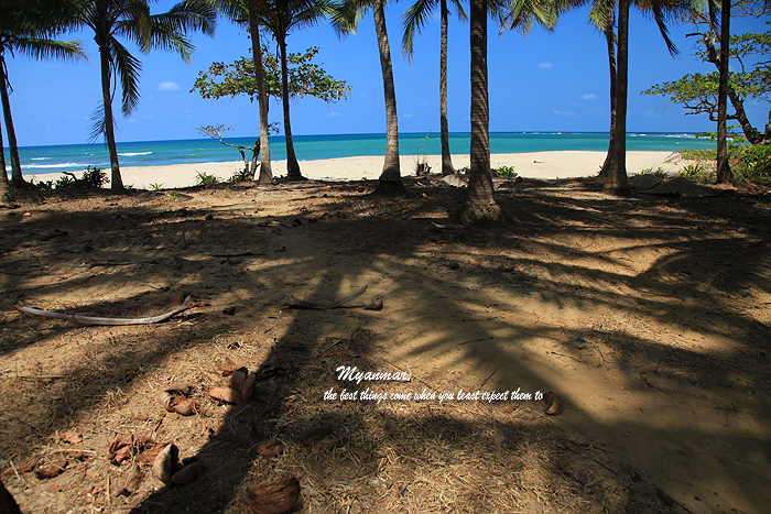 缅甸维桑ngwe saung beach:尚未雕琢的世外天堂