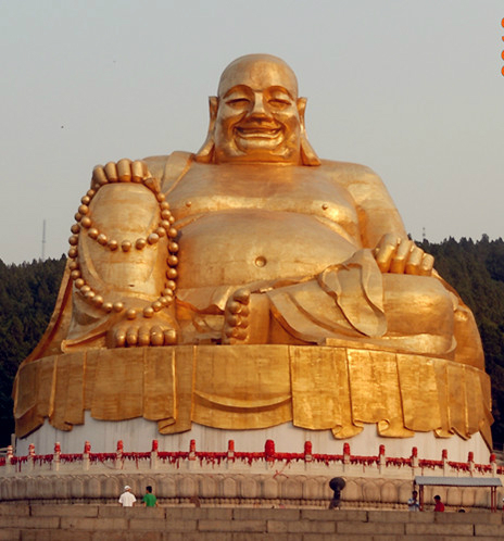 只一幅:千佛山.顾名思义,山上很多佛,还有些观音.