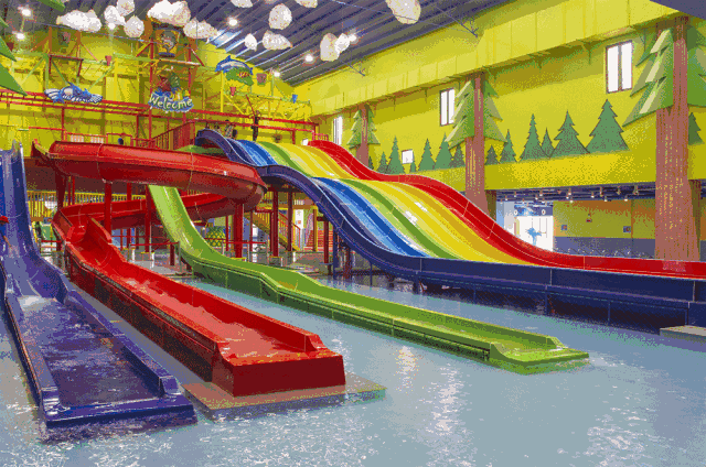 上海滑梯全攻略带你感受90魔鬼弯道5层花式旋转