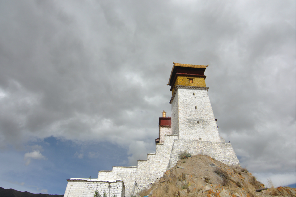 是3,4百米深的山涧小巴桑~~~打拉日雪山星星石头白鹤凉屁古雕楼什么鸟