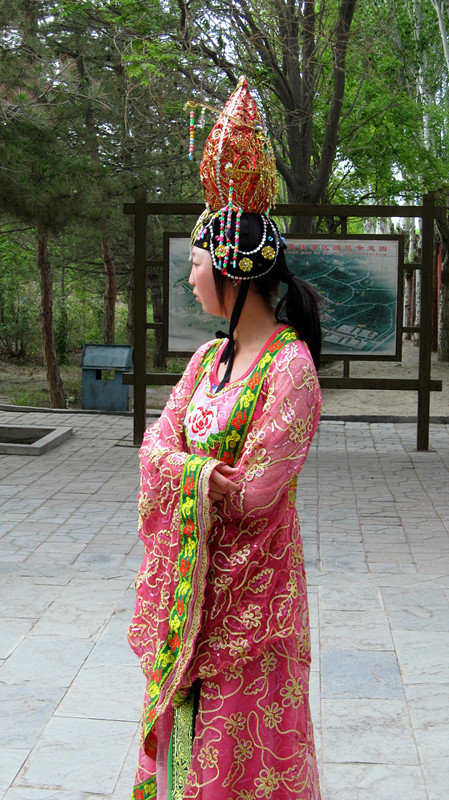 西夏开国皇帝李元昊的蜡像