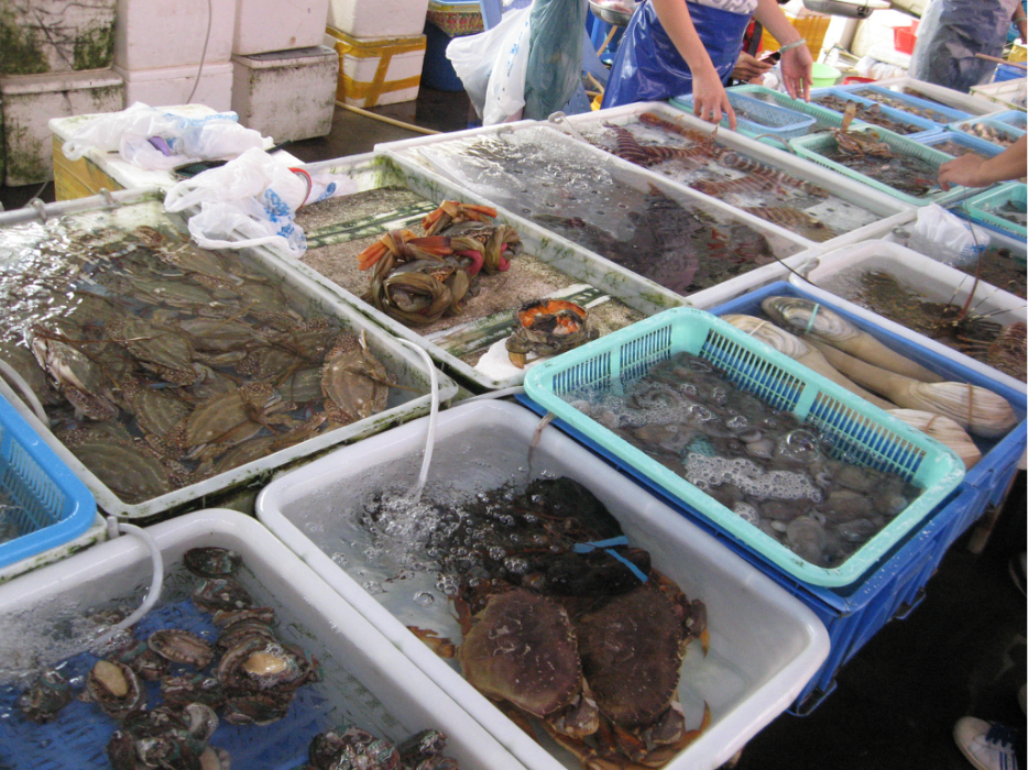 珠海吃货,湾仔码头海鲜街