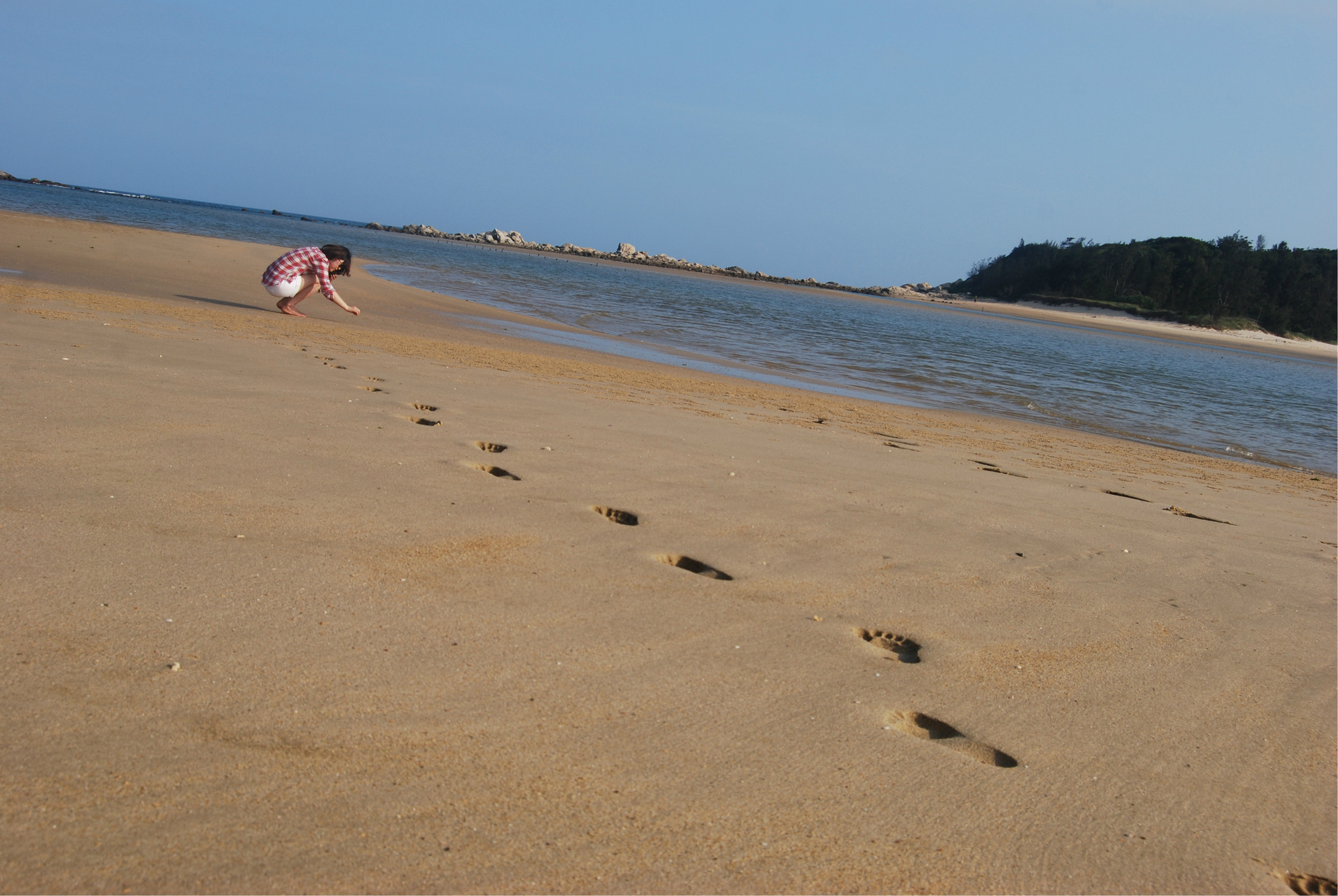 兩個人的海灘海陵島