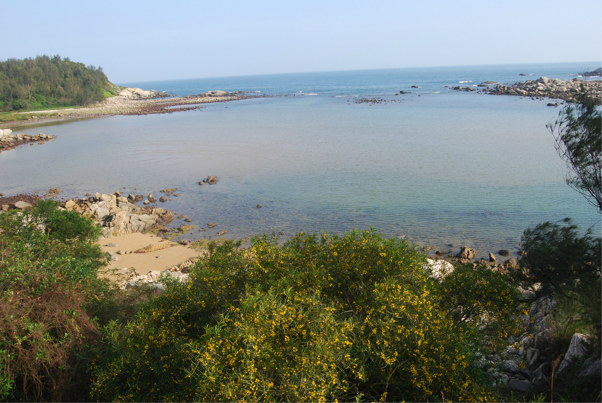 兩個人的海灘海陵島