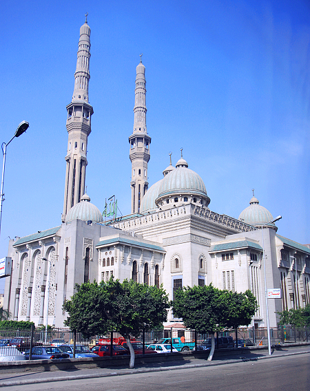 【开罗图片】千塔之城开罗_从天际涌入风景线