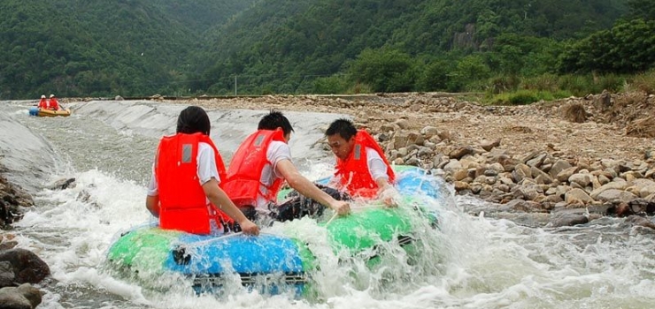 雁苍山漂流（深甽漂流）