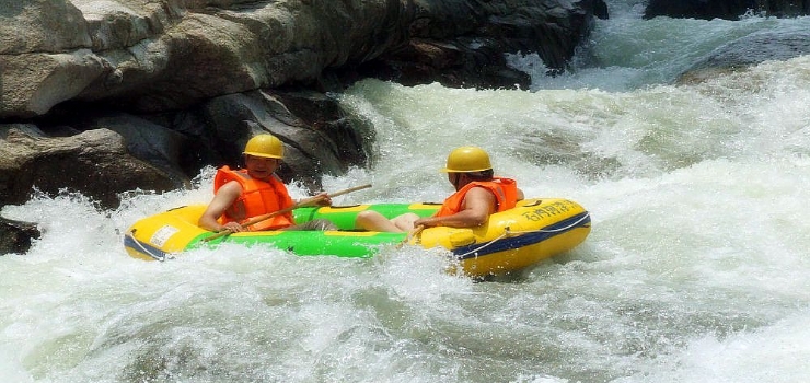 揭西石内河漂流