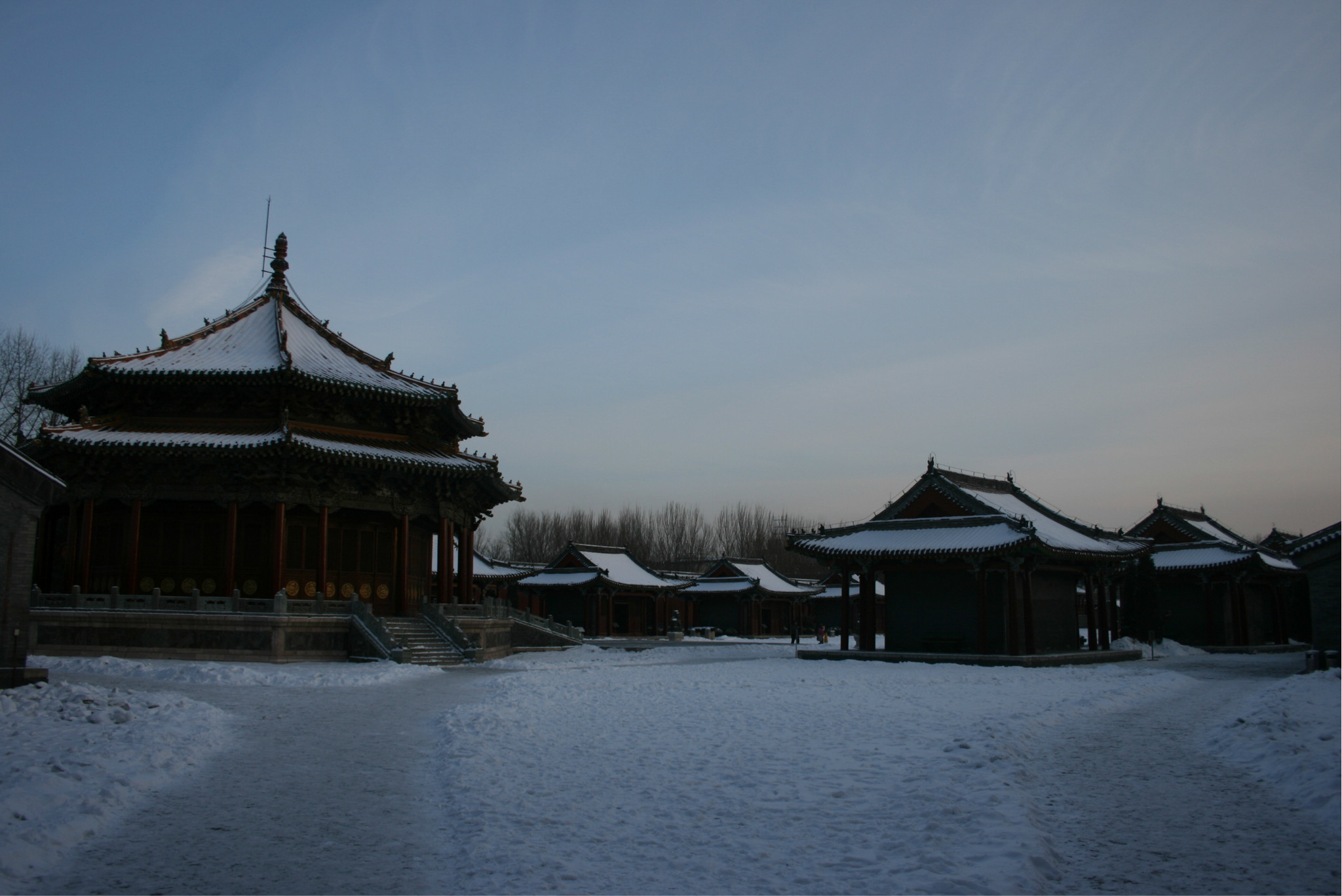 故宮的歷史大家可以自己搜索這裡就不介紹了,上一些故宮拍到的雪景圖