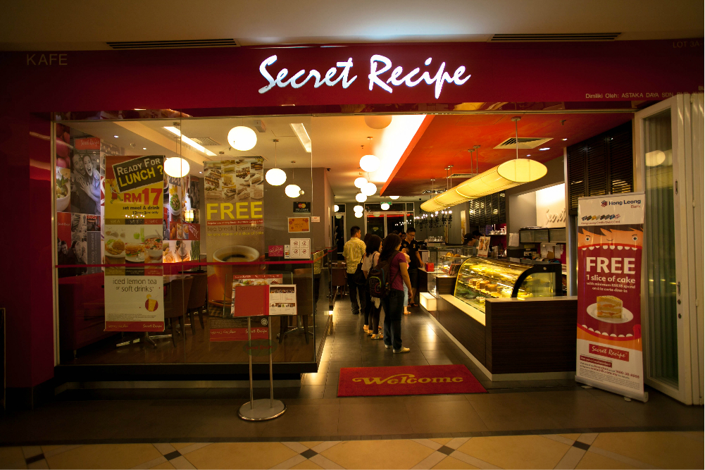 乔治敦美食-Secret Recipe(Jalan Burma分店)