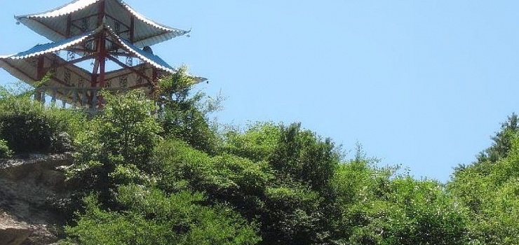 蓝田流峪飞峡