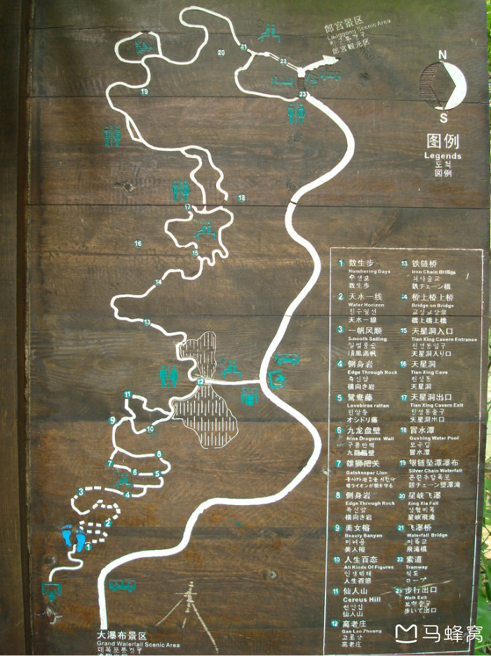 请问黄果树景区的天星桥景区可以只去后半段吗?