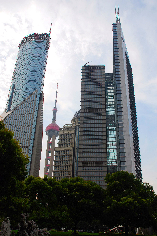 以下是外滩,陆家嘴部分建筑.