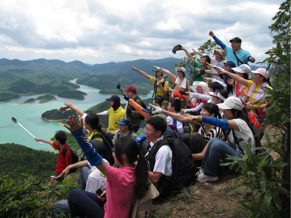 4小时翻越双合山，奶头山，观长江水库美景