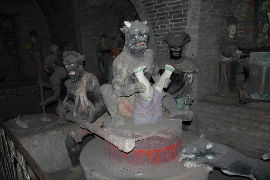 拉锯小鬼刮面过奈何桥,上望乡台来碗孟婆汤太尉庙与古香道太尉庙简介