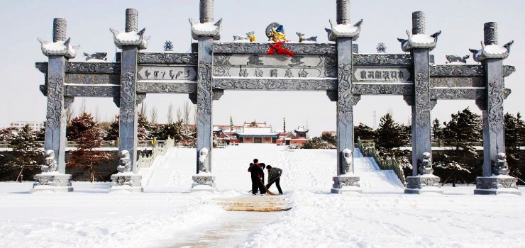 库伦旗三大寺景区