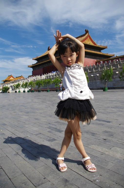 小美女毛毛的北京之行