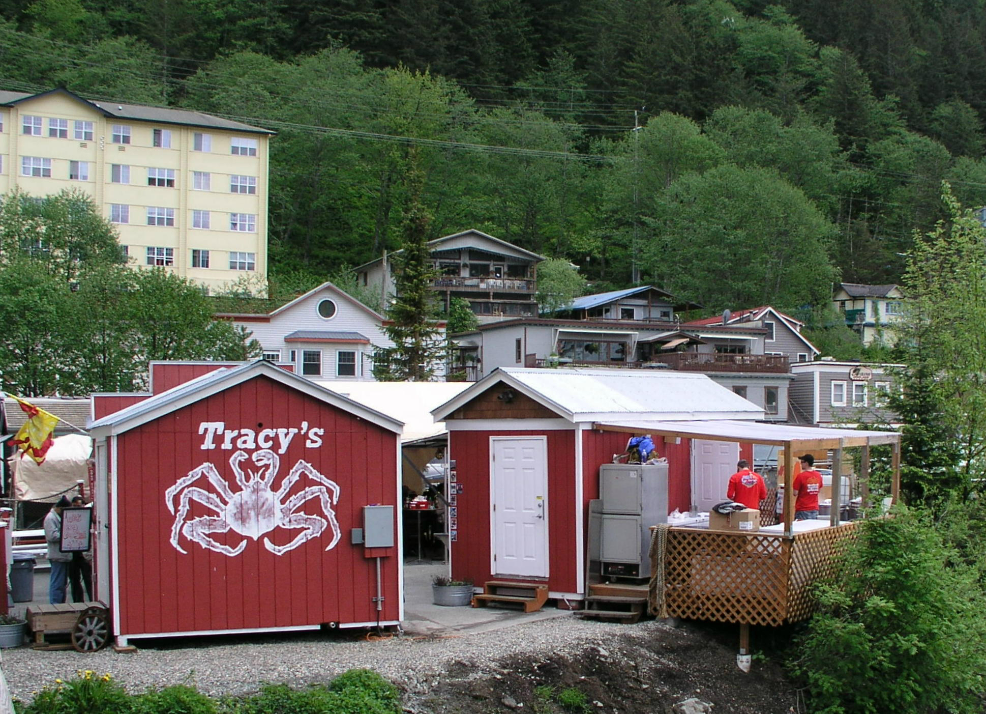 1896年,在加拿大  育空  地区yukon territory的克隆代克河klondike