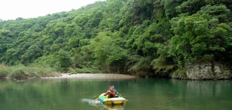 九龙源森林漂流