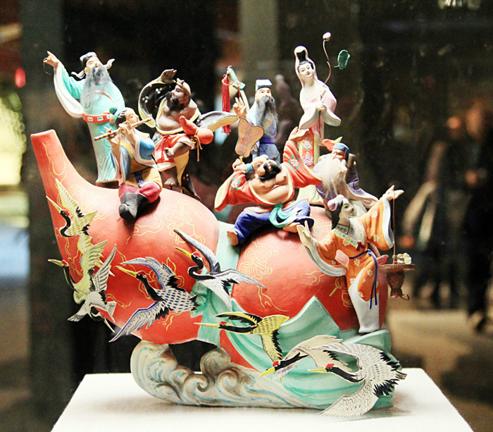 中国泥人博物馆随拍无锡惠山泥人